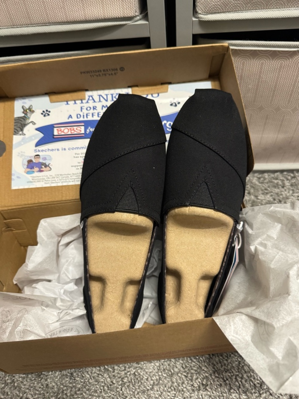 Bobs memory foam flats women’s 7 wide fit